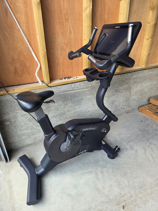 Pulse Fitness U Cycle 240G Upright Bike with Series 3 Console